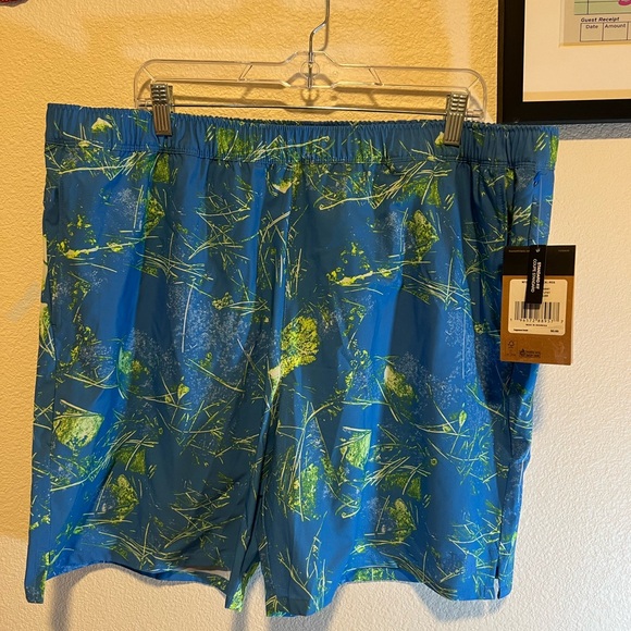 The North Face Other - North Face Men's Blue and Green Swim Shorts size xxl